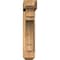 Ekena Millwork Merced Craftsman Smooth Bracket w/ Offset Brace, Western Red Cedar, 5 1/2"W x 22"D x 26"H BKT0604X22X26MRC04SWR - alternate 4